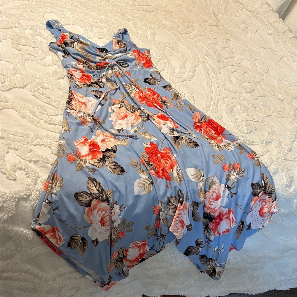 Floral Sleeveless Dress